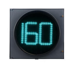 Табло обратного отсчета времени ТООВ ТВ3-300КЛ-1Р(Э,К)Г светофора светодиодного